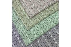 China Chiffon Bottom Polyester Flower Printed Fabric For Lace Embroidery supplier