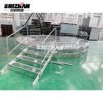 Outdoor Indoor Fashion Show Wedding Aluminum Stage Platform Acrylic Event for sale