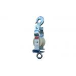 Universal Hook Style Single Sheave Large Diameter Rope Pulley Block With Nylon Sheave for sale