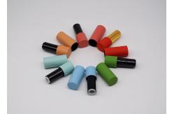 China Red Spraying Aluminum Eco Friendly Lip Balm Tubes Bulk With Magnet supplier