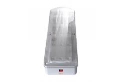 China Rechargeable IP20 3W LED Plastic Emergency Light Wall Surface Mounted supplier