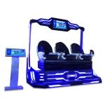E3 VR Glasses Virtual Reality Chair 9d Simulator 3 Seats For Amusement Center for sale