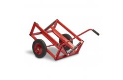 China V Kart 500Kg Heavy Duty Pipe Trolley Material Handling Equipment Fabrication supplier