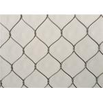 High Strength SS Zoo Wire Mesh Hand Woven Anti - Rust Easy Installation for sale