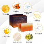 ODM Handmade Herbal Soap Body Cleaning Natural Soap Bars With Turmeric