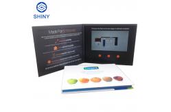 China 7 Inch Video Brochure Cards Book LCD Brochure For Advertising supplier