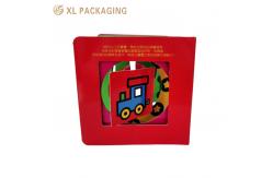 China Custom Size Baby Crinkle Book with Rustling Material and Texture Paper supplier