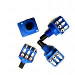 Carbon Film 16mm Rotary Switch Potentiometer Dimmer Switch B500K 10A for sale