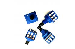 China Carbon Film 16mm Rotary Switch Potentiometer Dimmer Switch B500K 10A supplier