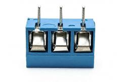 China 5mm Pitch 5.08-301-3P 3pin PCB Screw Terminal Block Connector supplier