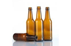 China Empty Corona Beer Glass 500ml 330ml Green Amber Customized supplier