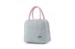 China Custom pink insulated lunch cooler bag with oem service for school supplier