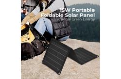 China 15W ETFE Solar Powered Cell Phone Charger Transportable Solar Panels supplier