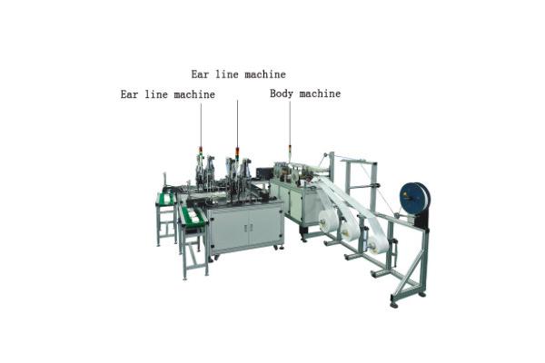 High Speed Plastic Mask Producing Machine Long Service Life