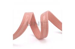 China Nude Garments Accessories Polyester Silicone Drip Elastic Tape supplier