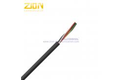China Multi Purpose Extra Fine Stranded Bare Copper Power Cable Black Polyurethane Jacket supplier