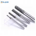 Solid Carbide Corn End Mill Milling Cutter Bits 3.15 / 4 / 6 / 8mm For Graphite Carbon Fiber for sale