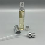 Premium Silver Perfume Pump Sprayer Chic Dispenser For Scents