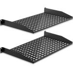 Vented Shelves Cantilever Mount Style Server Rack Shelf Mount Rails Network Equipment for sale