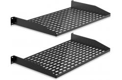 China Vented Shelves Cantilever Mount Style Server Rack Shelf Mount Rails Network Equipment supplier