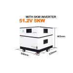All In One ESS 51.2V Lithium Battery With Inverter 20kwh 30kwh for sale