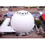 Wholesale Wedding Amazing Outdoor PVC Advertising Commercial Exhibition Event Geodesic Dome Tent for Fashion Show for sale
