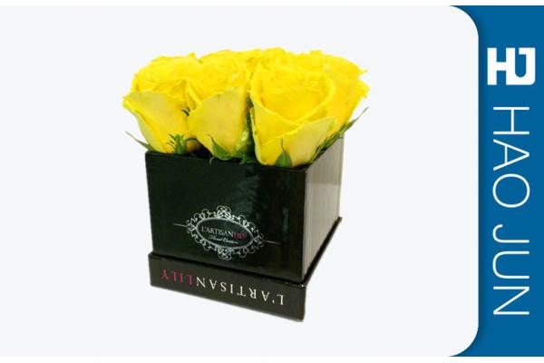 Customized Different Design Cardboard Luxury Flower Packaging Box With Custom Logo