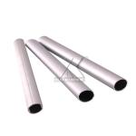 Metal Extrusion Slotted Aluminium Alloy Tube Profiles Anodized Oval Pipe for sale