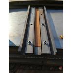 Port Crane Rail Foundation Continuous Steel Plates
