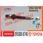 23670-0L010 095000-8740 Diesel Engine Parts Fuel Injectors for Toyota 2Kd-Ftv 095000-8740 23670-09360 for sale