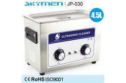 China 4.5 L Stainless Steel Ultrasonic Washing Machine Mechanical Knob Switch Lab Instrument supplier