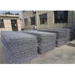 China Hot Dip Galvanized Gabion Baskets , High Strength Flood Protection Embankment factory