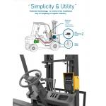 Automatic Forklift Fork Scales System 5000kg Agricultural With 4 Digits forklift scale system for sale