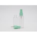 30ml 50ml PET Frost White Plastic Perfume Spray Bottles Environmental Friendly