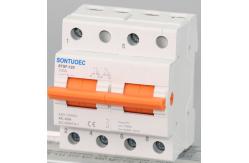 China Mcb Sontuoec 63A Manual Electrical Isolator Switch 2 Ways Changeover Switch supplier