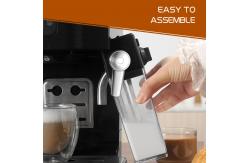 China 1240W Automatic Cappuccino Maker Fast Heating Foaming Milk Frother Espresso Coffee Machines supplier