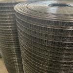 1m Height 1/2 Inch Welded Wire Mesh Roll 25m Length 0.8 - 1.3mm Thickness for sale