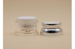 China Anti Spilling Empty Cosmetic Jars Beautiful Appearance With Screen Printing supplier