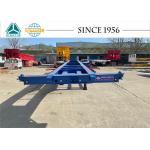 3 Axle Skeletal Trailer Container Chassis Trailer With Container Locks for sale