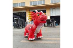 China Customized Kiddie Dinosaur Ride Robotic Electric Dino Animal Scooter supplier