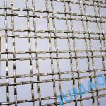 Customized Round Wire Architectural Mesh For Facade Wall Screening