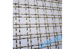 China Customized Round Wire Architectural Mesh For Facade Wall Screening supplier