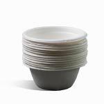 Water Resistant Leakproof Biodegradable Sugarcane Bagasse Cup Sauce Cups And Lids for sale