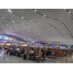 Aluminum Linear Ceiling Tile Metalworks Acoustic Panels Baffles Sound Absorption Board for sale