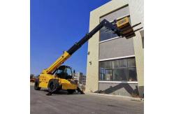 China 4ton Telescopic Handler Forklift Low Noise Rotating Telescopic Forklift supplier