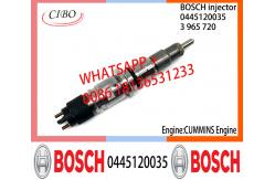 China BOSCH 0445120035 3965720 Neutral Fuel Injector Assembly 0445120035 3965720 For CUMMINS supplier