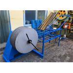 High Output concertina Metal Mesh Machine , 9 Strip Razor Barbed Wire Making Machine for sale