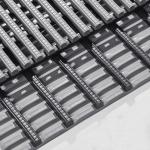 PVC Grid Anti-Slip Drainage Mat for Swimming Pools & Bathrooms for sale