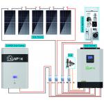 5kw 10kw Complete Off-Grid Solar System With Batteries Inverter for sale