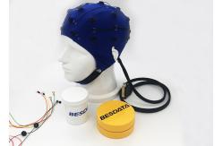 China 32 Channel EEG Electrode Cap Compatible With CONTEC KT88-3200 Digital Mapping Device supplier